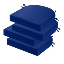 4Pcs Outdoor Chair Cushions Outdoor Cushions for Patio Furniture Outdoor Waterproof Gear Patio Chair Cushions with Ties