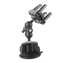 Car Suction Cup Holder Universal Car Radio Telescopic Install Fixed Bracket Transceiver Control Holder