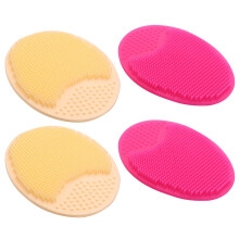 4 Stücke Spa Silikon Schönheit Waschen Pad Haut Peeling Reinigung Pad