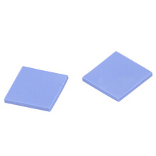 200Stck 10X10X1mm Silikon Wärmeleitpad FÜR Wärmeleitkörper Insulation Pate, Blau