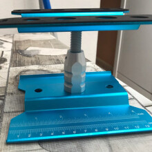 2X Metal RC Car Workstation Work Stand Repair 360 Degree Rotation for 1/8 1/10 1/12 1/16 Scale Models,Red