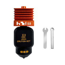 For P2S Upgraded Standard Flow Hotend Removable Hardened Steel Nozzle Print 3D Printer Parts 0.2mm