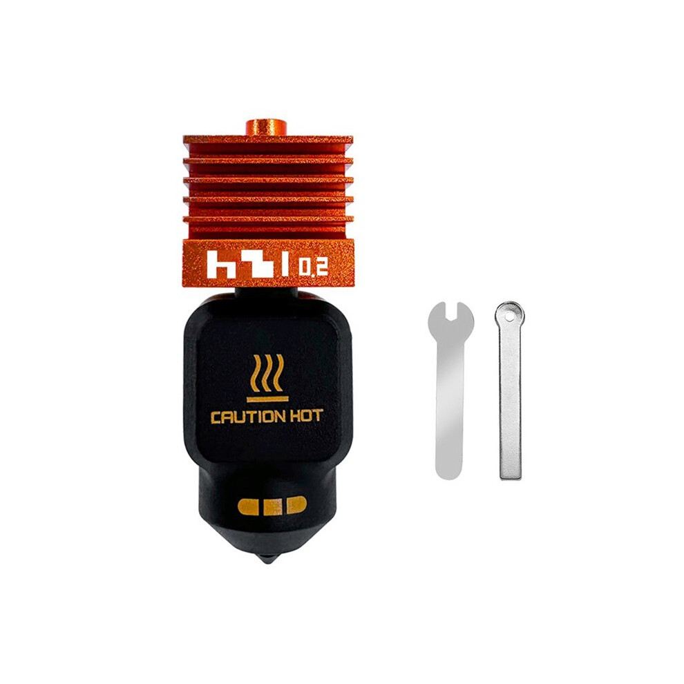For P2s Upgraded Standard Flow Hotend Removable Hardened Steel Nozzle Print 3D Printer Parts 0.2Mm 4711816203818