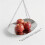 110 Lbs Large Display Hanging Scale with Scale Scoop Kitchen Dial Weight Scale Silver Industrial Spring Scales 6