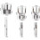 Pipe Threading Tool PVC Pipe Threading Cutter Water Pipe Internal External Thread Tapping Tool Electric Drill 7