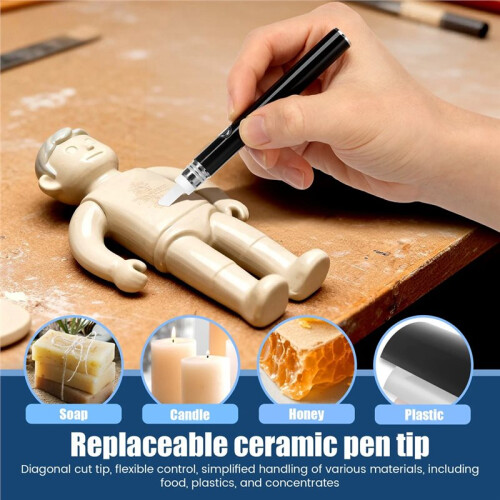 Electric Hot Knife Heat, Cutting Tool Kit with Ceramic Blade, Blade Heating Multi-Tool Ceramic Hot Knife Tool