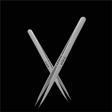 2UUL TW02 3D Tweezers for Phone SMT BGA Motherboard IC Chip Micro Repair Tools, Anti-Static Hand-Polished