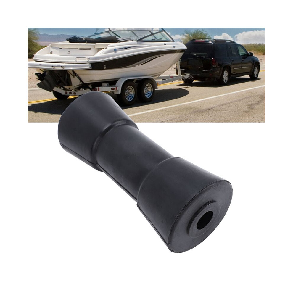 Marine Keel Roller 6 Inch Heavy Duty Pu Boat Trailer Roller For Enhanced Boat Support Black 4711598393660