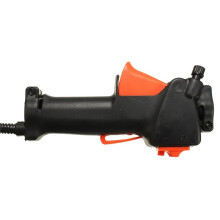 XMSJ 26mm Black Strimmer Handle with Throttle Trigger and Cable for DIY Gardening