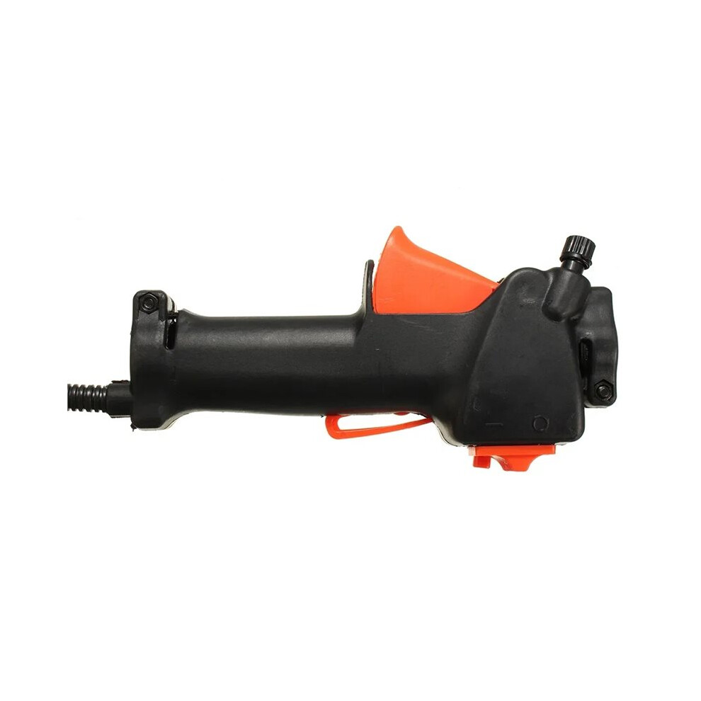 XMSJ 26mm Black Strimmer Handle with Throttle Trigger and Cable for DIY Gardening