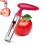 Pear Corer Stainless Steel Pears Core Remover Tool Fruit Cutter Seeder Slicer Kitchen Vegetable Tools 5
