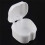 2X White Denture Case, Denture Cup with Strainer, Denture Bath Box False Teeth Storage Box with Basket Net Holder 5