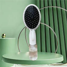 2-in-1-Haarbürste: Müheloses Styling für Nasses und Trockenes Haar mit Anti-Verhedderungs-Technologie und Praktischem Wasserreservoir