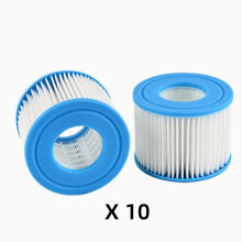 Balenie 10 filtračných vložiek kompatibilných s INTEX Pure Spa - Intex a Lay-z-spa