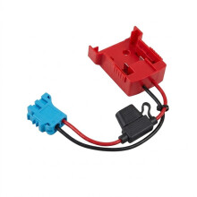 Power Wheels DIY Adapter Wire Harness Connector with Fuse Holder for 18V Battery for Peg-Perego Ride- Toys