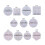 Moules portables en silicone pour créatures marines,-3154 4