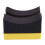 4X Contoured Auto Wheels Brush Sponge Tools Applicator Special Yellow+Black 3