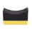 4X Contoured Auto Wheels Brush Sponge Tools Applicator Special Yellow+Black 9