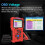 Car Scanner and Battery Tester 12v 24v Automotive Car Battery Tester and Check OBD2 Engine Code Reader 7