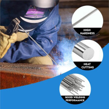 Varetas de Solda TIG ER308L em Aço Inoxidável, 1/16" X 16" - Baixa Projeção, 30 Eletrodos de Solda
