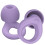 Silicone Earplugs for Sleeping, Noise Cancelling Reusable Ear Plugs, Violet 6