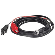 Lot de 2 Câbles D'Alimentation de 3 M pour Moulinets de Pêche Électriques 1000, 750 et 500, et pour 500MJ (BeastMaster)