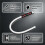 2 Pcs Flexible LED Light Stick, Led Flashlight Stick,Bendable Led Work Light with High Lumen & 3 Brightness Modes, 5