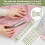 3 Righelli Trasparenti per Cucito, Righelli per Quilting per il Taglio di Tessuti, Righelli per Cucito, Modelli per Patchwork e Accessori 6