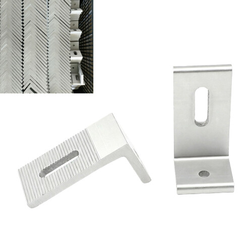 10Pcs Solar Panel L Feet Mounting Brackets Aluminum Solar Panel 1