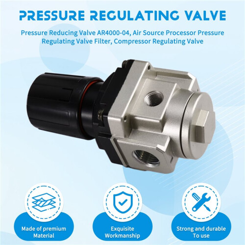 Pressure Reducing Valve AR4000-04, Air Source Processor Pressure Regulating Valve Filter, Compressor Regulating Valve 1