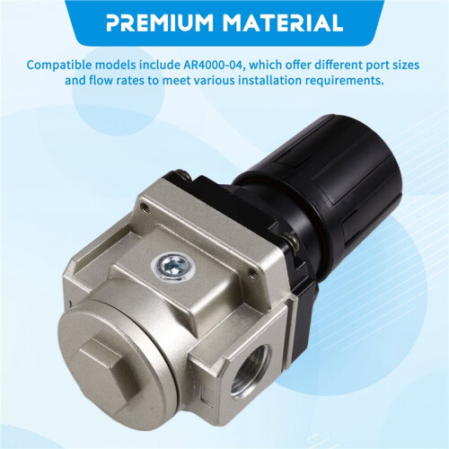 Pressure Reducing Valve AR4000-04, Air Source Processor Pressure Regulating Valve Filter, Compressor Regulating Valve 2