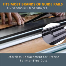 194419-4 200" Splinter Guard Replacement Strip for Track Saw for Track Saw Guard Rail 200 Inches