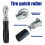 Tire Repair Patch Tool Kit Including 24pcs Tire Patch Plugs, Buffing Wheel, Tire Patch Roller with 4mm Twist Drill Bits 2