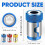 6PCS Universal Magnetic Screwdriver Ring Set, 1/4 Inch Hex Screw Magnetizer for Power Bits 7