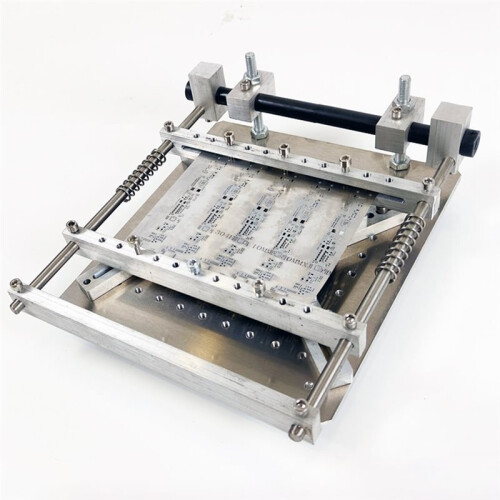 Manual  Machine for SMT Solder Paste Printing with PCB Steel Mesh 2