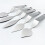 5Pcs Chocolate Cake Decorating Spatula Feather Stainless Steel Leaf Chocolate Spatula Baking Tool Chocolate Molds 5