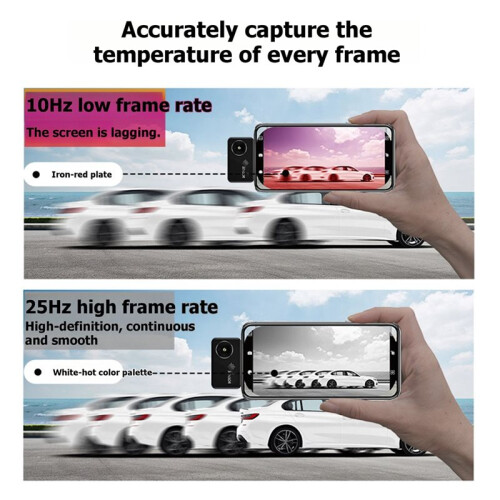 Câmera Termográfica ST160 Type-C de Super Resolução 256x192 para IOS e para Android 2
