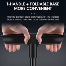 WEST BIKING 120PSI Bicycle Air Pump for Schrader/Presta Valve Inflator MTB Road Bike Motorcycle A