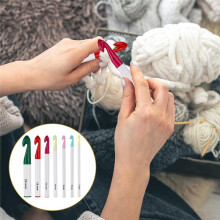 Haaknaalden, Haaknaaldenset van 7 mm Tot 20 mm voor Haaksters, Kunststof Haaknaalden, Breinaalden, Ergonomisch Handvat