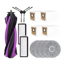 Pour Aspirateur Robot pour JONR P20 PRO / T5 Pro, Brosse Principale/Latérale, Filtre, Rouleau de Nettoyage, Sac à Poussière