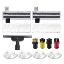 Para Aspirador de Pó Portátil para EasyFit SC2 SC3 SC4 SC5: Panos de Microfibra para Esfregão A , Almofadas para Esfregão, Raspador de