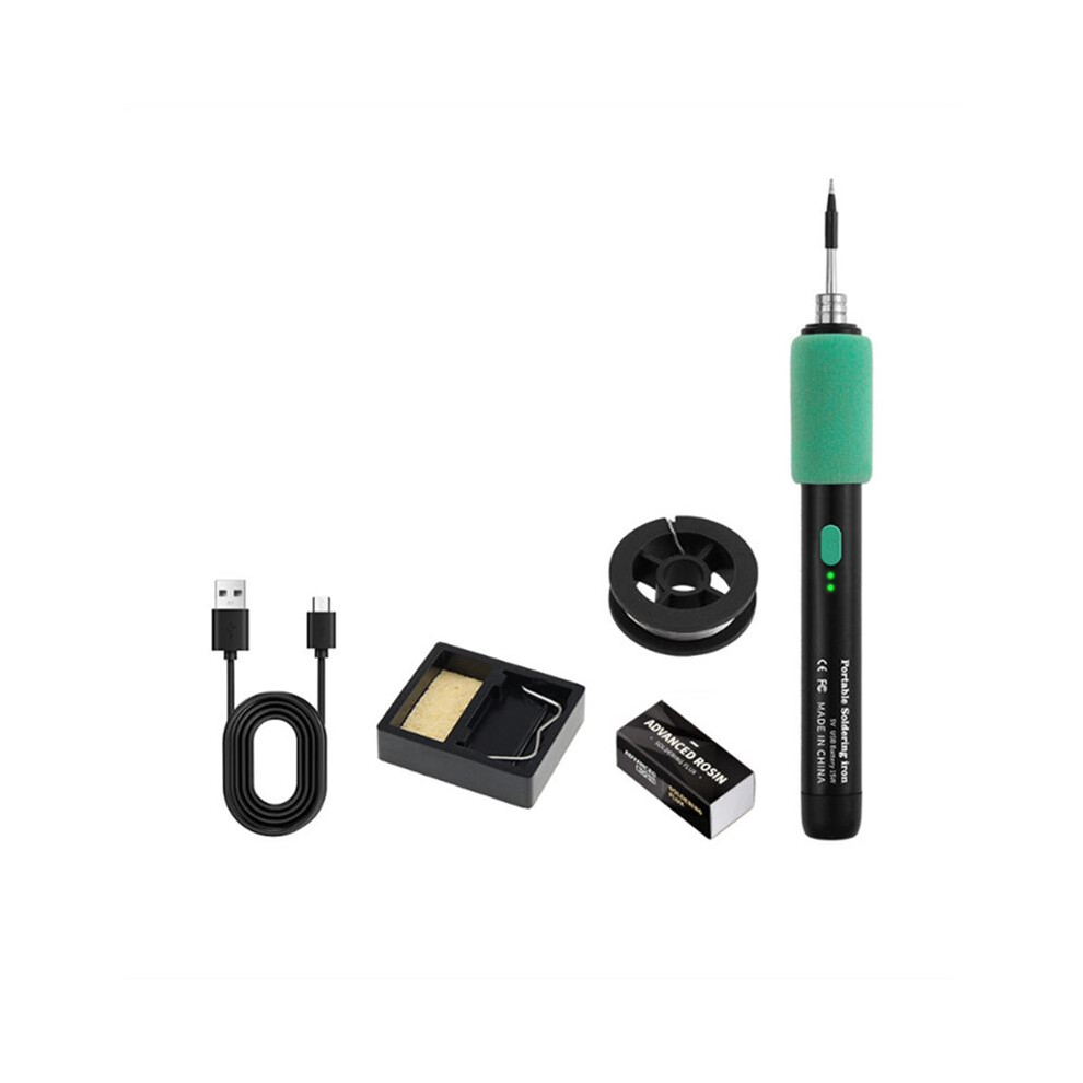 C211 Electric Soldering Iron 5V Usb 15W Portable Wireless Soldering Tool With Three-Level Temperature Control 4711151113216