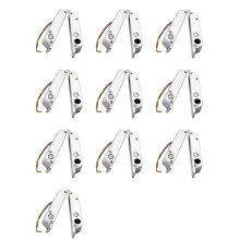 10X Elektrisch Drop Bolt Lock 4 Draden DC12V Elektronische Insteeksloten Houten Deurslot Lron Deurslot