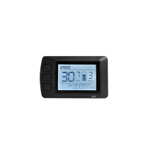 Ebike LCD-M3 Display 24V36V48V SM Connector Connector Display Convient au Panneau de Commande Intelligent de VéLo éLectrique