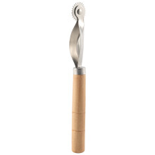 1 Stueck Holzgriff ueber Nadelrad Leder Nadel Abstand Papier Perforierwerkzeug Roulett 2mm