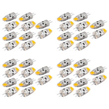 4X G4 LED-Lampa 12V COB LED G4-Lampa 1,5W 360 StråLvinkel för Att ErsäTta 15W Halogenlampa (Varmvit)