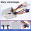 Electric Bike Bicycle Brushed Controller 48V 500W Electric Scooter Controller Brush  Motor Speed Controller 7