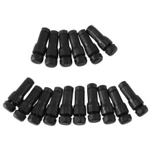 16 Set di Connettori Rapidi per Luci da Giardino Splitter per Puntura A Bassa Tensione Intrecciato Nessun Cavo per Saldatura A Spelatura