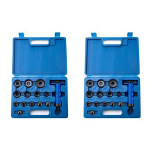 28Pcs Hollow Punch Set DIY Artigianale In Pelle Cintura Punzonatura Strumento con Scatola di Plastica DIY Artigianale In Pelle Strumento di Famiglia