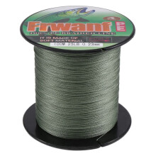 Frwanf PE Braided Fishing 4 Strand 100M Super Strong Multifilament Thread for Carp Fishing Carp Lines 12Lb 2.0